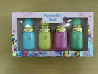 120ML Womens Eau De Parfum Gift Set 4PCS Sweet Candy Marshmallow Perfume Gourmand Fragrance Cute Bottle Long Lasting Spray