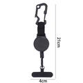 Retractable Lanyard Anti-Theft Phone Holder Travel Cellphone Lanyard Strap Smartphone Safety Tether With Belt Clip