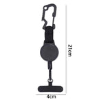 Retractable Lanyard Anti-Theft Phone Holder Travel Cellphone Lanyard Strap Smartphone Safety Tether With Belt Clip