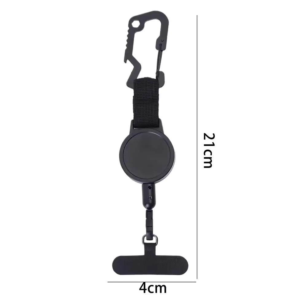 Retractable Lanyard Anti-Theft Phone Holder Travel Cellphone Lanyard Strap Smartphone Safety Tether With Belt Clip