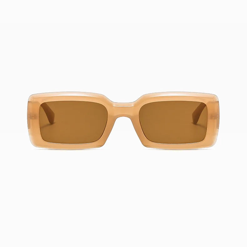 2022 Pink Shades Women Small Sunglasses Black Fashion Square Glasses Vintage Retro Green Glasses Female Unisex Oculos Feminino