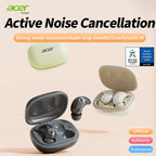 Acer Ohr562 Wireless Bluetooth Headphones, In-Ear Anc Active Noise Reduction, Stereo Sound for Calls, with Charging Case, Mini and Compact Sleep-Aid Headphones Suitable for Sleeping, Compatible with Mobile Phones and Tablets