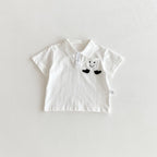 2026 Summer New Children Short Sleeve T Shirts Cotton Boys Girls Cute Cartoon Polo Shirts Toddler Casual T Shirts Kids Clothes