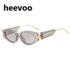 Small Frame Y2k Sunglasses Women Brand Designer Vintage Punk Sun Glasses Female Personality Fashion Shades Oculos De Sol