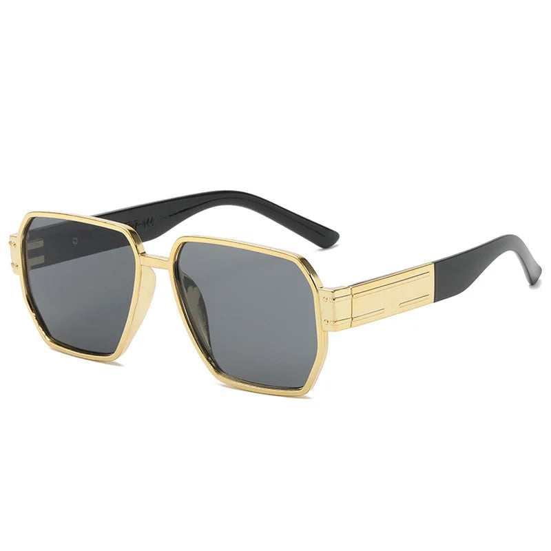 New Fashion Square Oversized Sunglasses Women Big Frame Colorful Sun Glasses Female Oculos Unisex Black Shades Gafas De Sol
