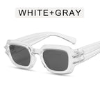 Punk Square Sunglasses 2022 New Ripple Funny Sunglasses Bump Cyberpunk Sunglasses Trendy Hip Hop Glasses UV400