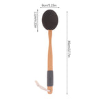 Multi-Function Lotion Sunscreen Ointment Applicator Silicone Long Handle Body Cleaner Shower Brush Sunscreen Back Applicator