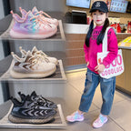 2026 Kids Sneakers Breathable Mesh Casual Soft Sole Running Shoes For Boys Girls Spring Summer