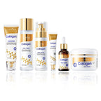 Collagen Skin Care Set, 6Pcs Face Care Sets for Women, Firming Skin, Smooth Skin, Hydrating Skin Care Set