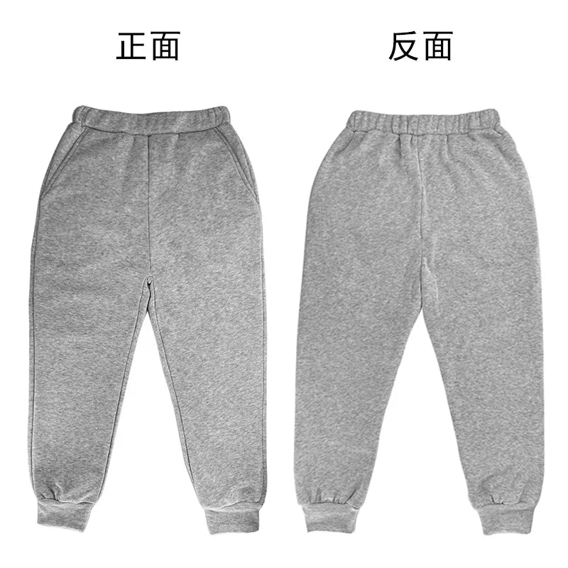 Winter Fleece Hooded Sweatshirts for Children Aged 3 to 12 as Holiday Gifts, Casual Sweatshirts and Pants for Boys and Girls