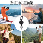 Retractable Lanyard Anti-Theft Phone Holder Travel Cellphone Lanyard Strap Smartphone Safety Tether With Belt Clip