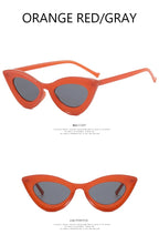 Small Frame Sunglasses Men Women Vintage Cat Eye Sun Glasses Brand Designer Concave Black Cateye Eyewear Shades UV400