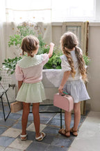 2026 Summer New Girls Cute Lace Short Skirts Cotton Children Preppy Style Princess Dress Baby Girl Sweet Skirts Toddler Clothes