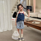 2026 Summer New Girls Cute Lace Shorts Solid Toddler Casual Shorts Cotton Children Versatile Loose Shorts Kids Clothes