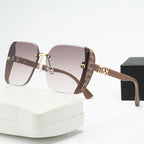 2026 Unisex Large-Frame Fashion Glasses, Trendy Square Sunglasses, Trendy Beach Eyewear, Retro Design for Daily Wear, Photography, Travel, Beach, All Seasons