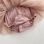 2026 Summer Baby Clothes Infant Girls Party Dress Lace Bodysuits & One-pieces 100-day Photo Dress Baby Photograph Clothing