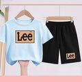 Children's Sets - Daily Wear Boys' and Girls' Sports T-shirts, Casual Short-sleeved Shorts, Two-piece Sets. Cute Gift Clothing