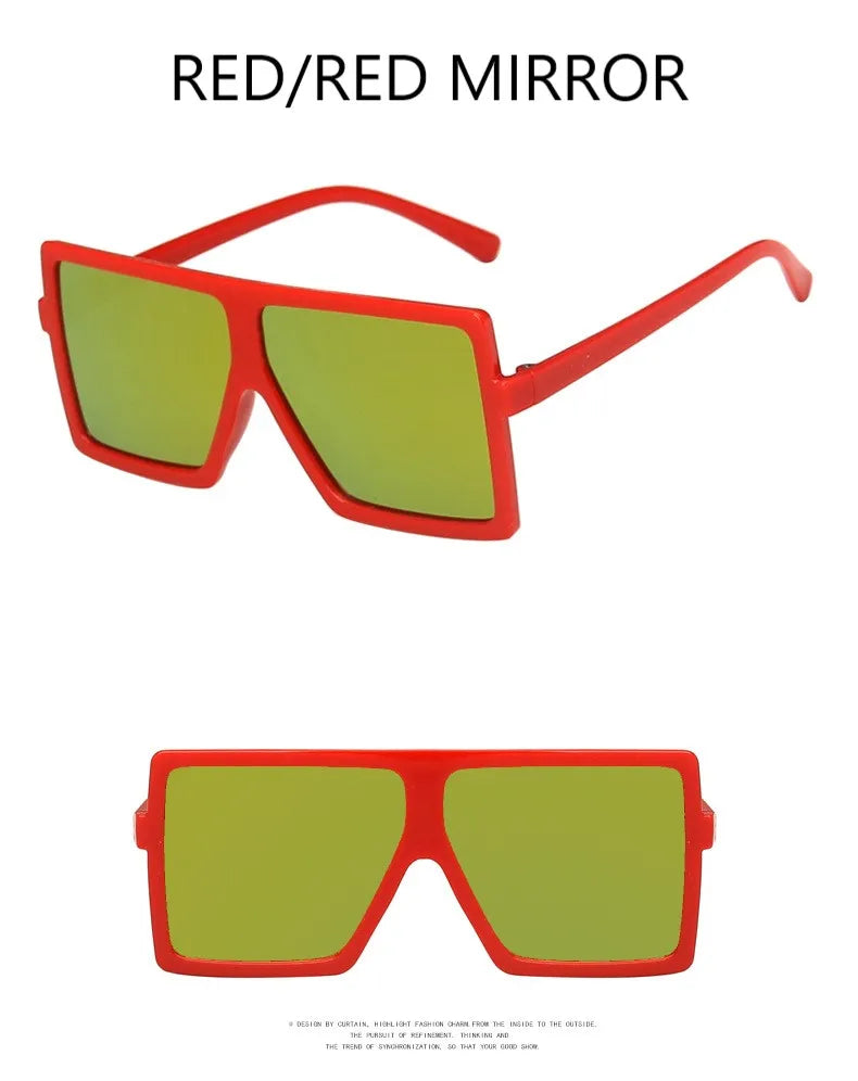 2024 Fashion New Sunglasses Square Boys Girls Brand Eyeglasses Infant Shades Baby Boys Girls Eyewear Gafas De Sol