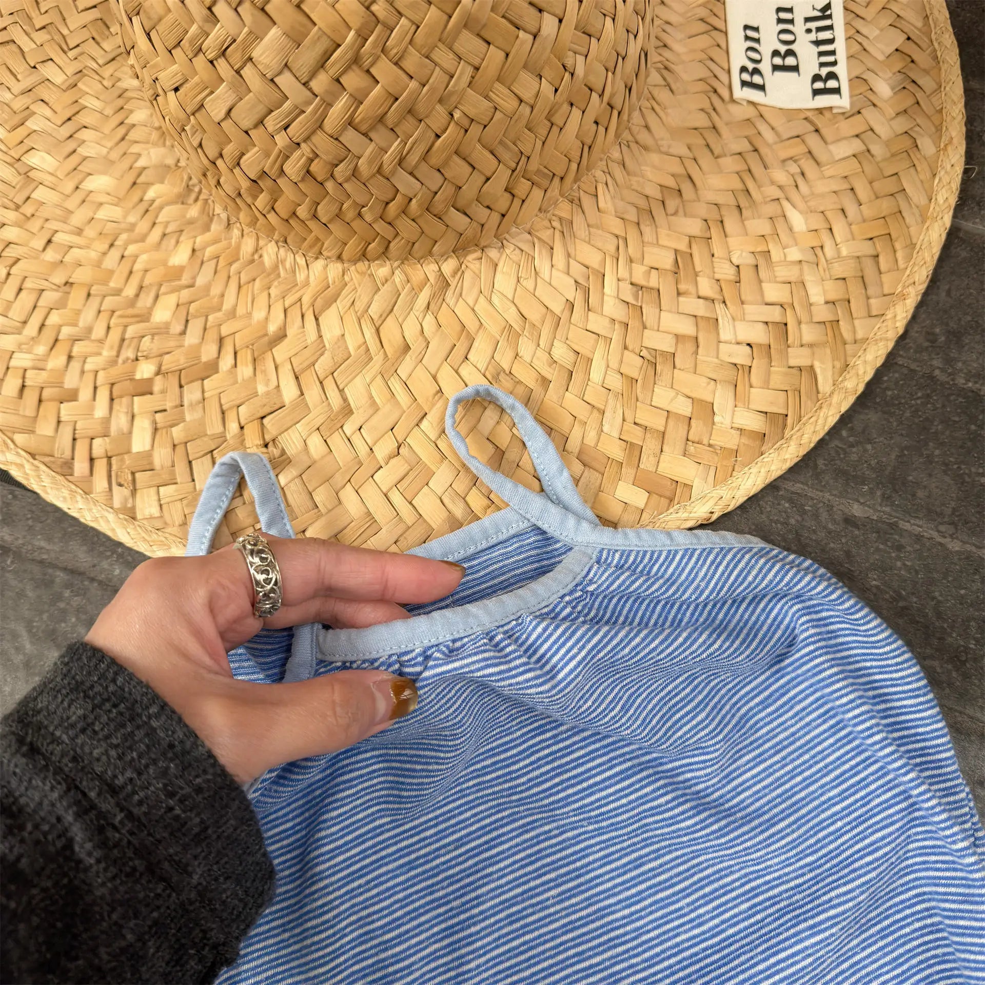 2026 Summer New Children Sleeveless T Shirts Cute Girls Bottoming Shirts Cotton Baby Girl Striped Sling Vest Kids Clothes