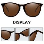 Trendy Polarized Sunglasses For  Women Brand Design Frame Fashion Sunglasses Pink  UV400