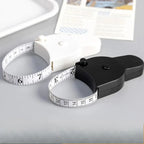 1Pc Portable Fitness Telescopic Health Tape Measure With Handle Torch Y-shaped Tape Measure Waist Circumference Tape Measure