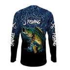 Fishing Shirts Men's T-Shirts Long Sleeve Mens Clothes Autumn Streetwear Crew Neck Pullovers Mens T Shirt Casual Men Clothing