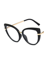 Fashion Anti Blue Light Cat Eye Glasses Frame Blue Light Blocking Eyeglasses Frame for Women Optical Eyewear Cateye Accessories