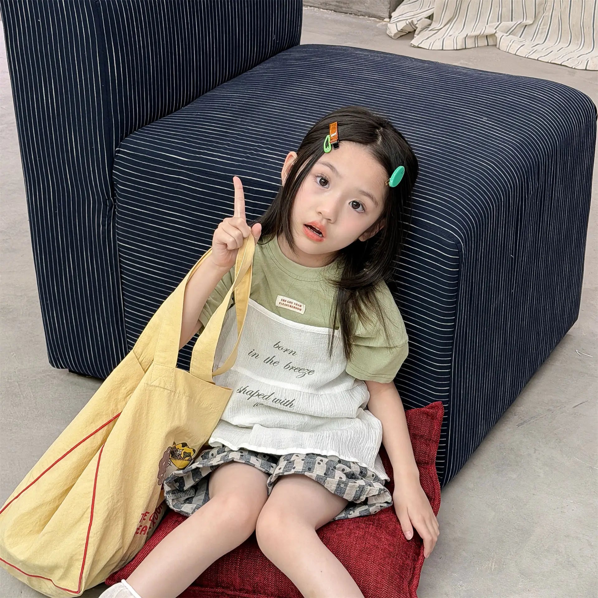 2026 Summer New Children Sleeveless Loose T Shirts Cotton Girls Versatile Sling Vest Toddler Thin Casual Tops Kids Clothes