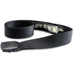 Travel Security Belt with Hidden Pocket Adjustable Cash Strap Slim Waist Wallet for Passport Money Anti-Pickpocket Waist Bag
