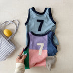 2026 Summer New Children Sleeveless T Shirts Cotton Toddler Girls Casual Vest Baby Thin Letter Print T Shirts Kids Clothes