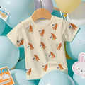 Kids 2026 Bluey Anime 3D Tee Summer Cool Breathable Short Sleeve Cartoon Print Lightweight T-Shirt for Boys and Girls