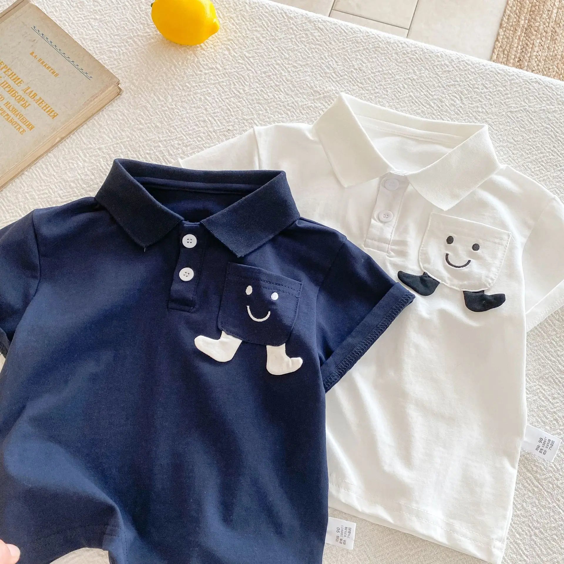 2026 Summer New Children Short Sleeve T Shirts Cotton Boys Girls Cute Cartoon Polo Shirts Toddler Casual T Shirts Kids Clothes