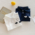 2026 Summer New Children Short Sleeve T Shirts Cotton Boys Girls Cute Cartoon Polo Shirts Toddler Casual T Shirts Kids Clothes