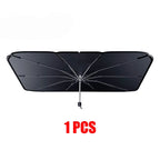 For JETOUR T2 Shanhai T2 Traveller 2024 2025 2026 Car Windshield Sunshade Retractable Umbrella Front Heat Insulation Accessories