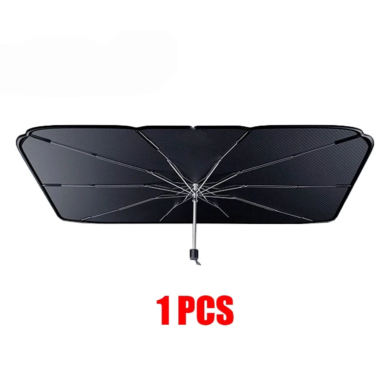 For JETOUR T2 Shanhai T2 Traveller 2024 2025 2026 Car Windshield Sunshade Retractable Umbrella Front Heat Insulation Accessories