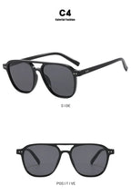 Vintage Big Square Sunglasses Women Men Brand Designer Unisex Sun Glasses Black Frame Shades Male Female Eyewear UV400