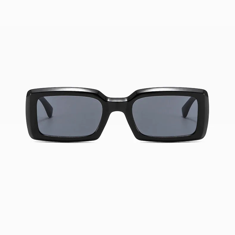 2022 Pink Shades Women Small Sunglasses Black Fashion Square Glasses Vintage Retro Green Glasses Female Unisex Oculos Feminino