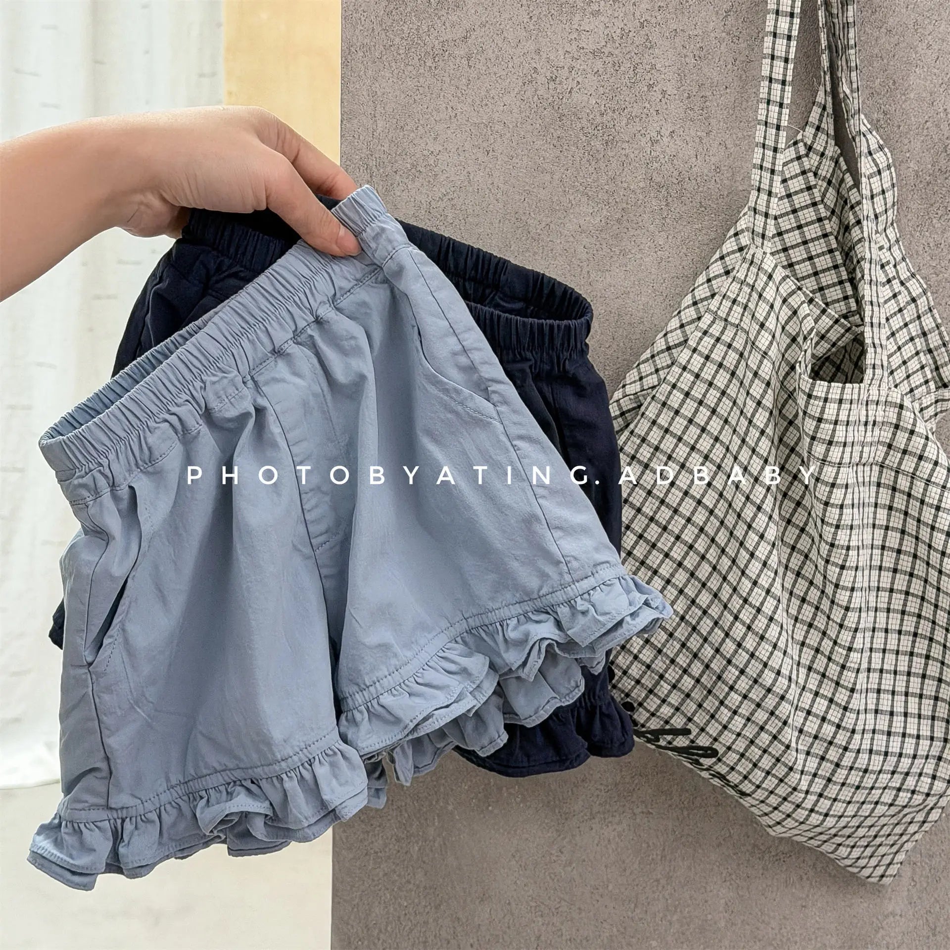 2026 Summer New Girls Cute Lace Shorts Solid Toddler Casual Shorts Cotton Children Versatile Loose Shorts Kids Clothes