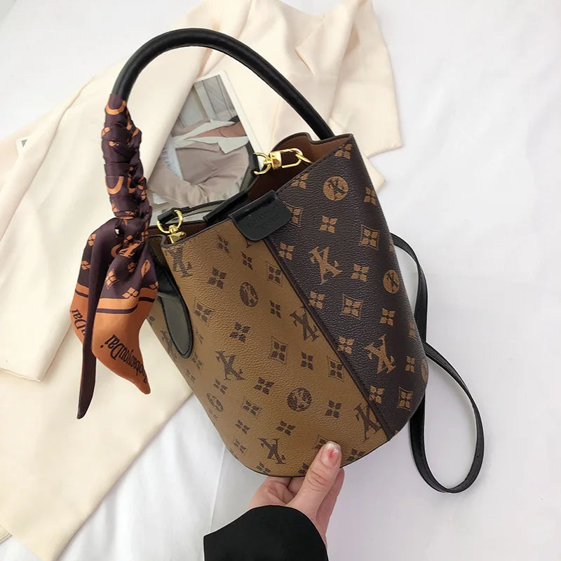 Classic Luxury Women'S Shoulder Bag Fashionable Print Retro Crossbody Bags For Women Designer Handbag Purses Clutch Travel Tote