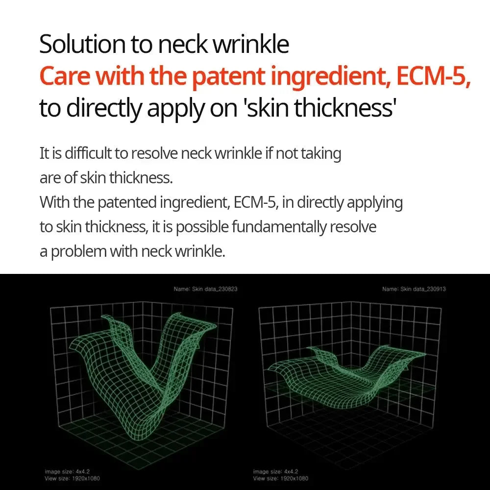 Necksphalt ECM Neck Barrier Cream | Anti-aging Cream, Firming Wrinkles, Skin Lifting | Korean Cosmetics | 1.7 fl oz (50 ml)