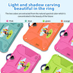 [New Arrivals] Kids Tablet 7 inch Android 13 Bluetooth WiFi HDScreen with Protective Case Parental Control System Dual Cameras Pre Installed Educational Apps Ideal Learning Tablet for Boys and Girls Pink Blue Best Gift For Ki