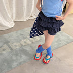 2026 Summer New Children Shorts Cotton Girls Sweet Lace Flower Bud Shorts Fashion Toddler Floral Culottes Kids Clothes