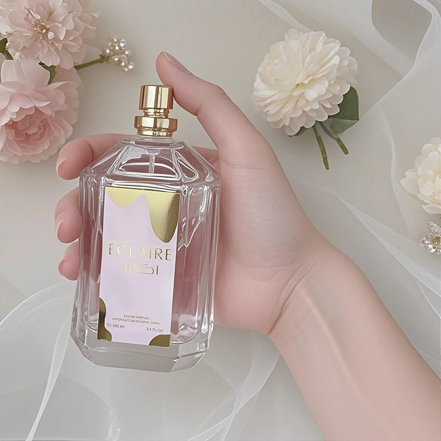 Eclaire Perfume - Vanilla, Caramel, Sweet, Floral - Eau de Parfum Long-Lasting Fragrance for Women, 3.40 Ounce / 100 ML