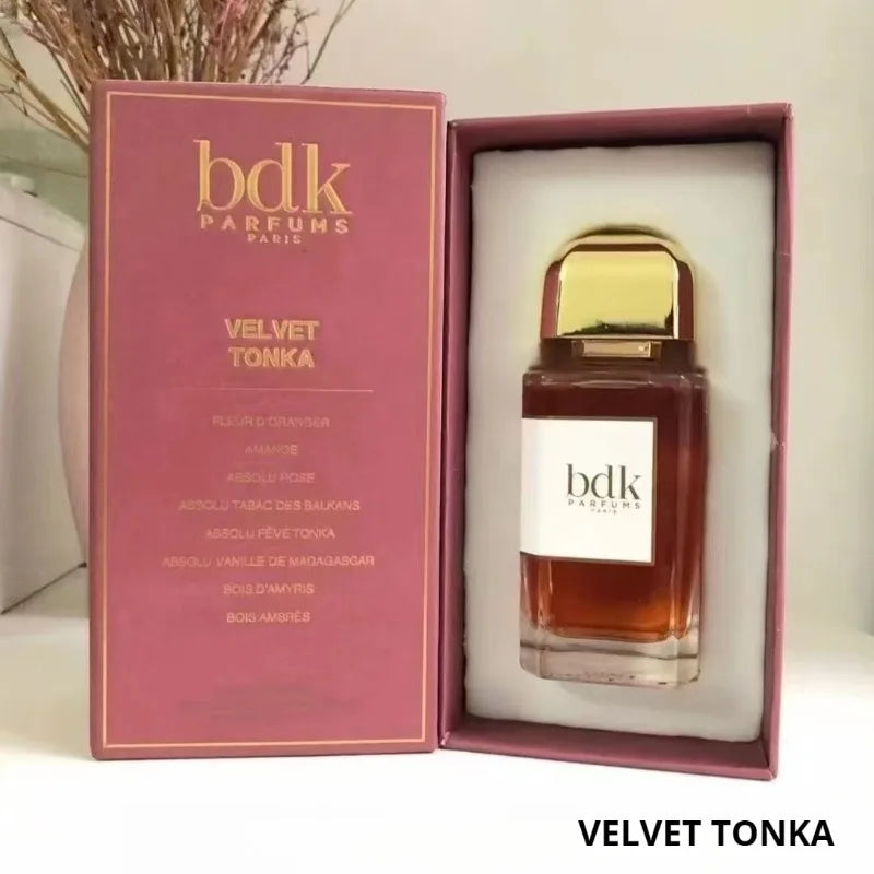 Luxury Perfume Unisex Perfume Long Lasting Cherry Pink Pepper Fragrance Black Vanilla Tonka Bean Amber Elegant Scent Wears 100ml