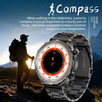 New GPS Track Smart Watch Men AMOLED HD Screen Outdoor Sports Fitness Heart Rate NFC IP68 Waterproof Bluetooth Call Smart Watch