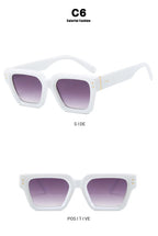 Classic Rectangle Small Sunglasses Women Men Square Personality Sun Glasses Vintage Fashion Ins Glasses Frame Shades UV400