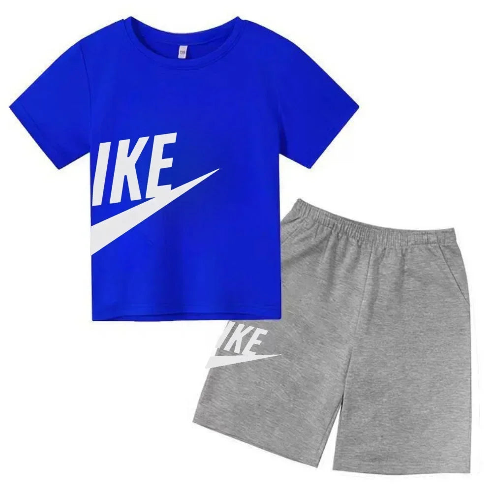 Casual Anime Kids Spring Autumn 2-Piece Set, Hoodie + Jogger Pants, Tracksuit for Boys & Girls Aged 2-13, Street Style Children'