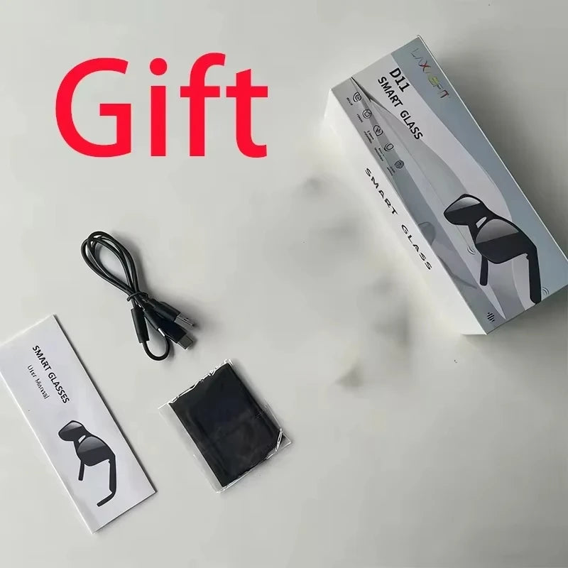 Lenovo AI Smart Glasses 8K Camera Touch Control Photo Recording Voice Assistant Translator Music Wireless Bluetooth Sunglasses