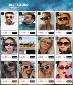 Punk Square Sunglasses 2022 New Ripple Funny Sunglasses Bump Cyberpunk Sunglasses Trendy Hip Hop Glasses UV400