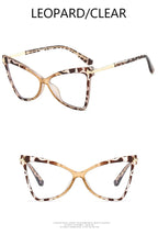Cat Eye Oversized Glasses Frame TR90 Glasses Personality Fashion Butterfly Computer Glasses Triangle Eyewear 2024